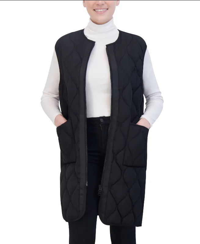 Casual Fashion Hudson Jeans Women's Onion Quilted Vest