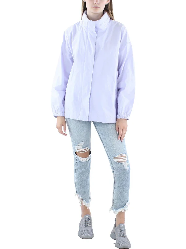 High End Women's Wear Womens Solid Organic Cotton Shirt Jacket