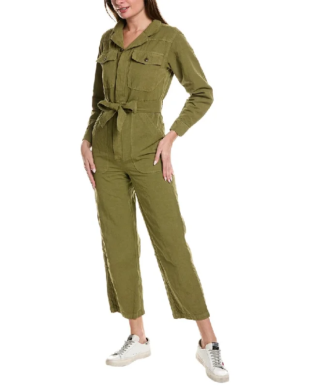 First Order Discount ALEX MILL Mel Linen-Blend Jumpsuit