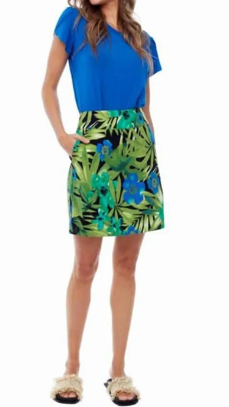 Stylish Savings Maui Printed Skort