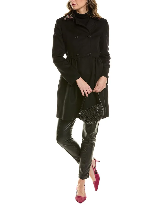 Modern Casual Clothing Valentino Wool Coat