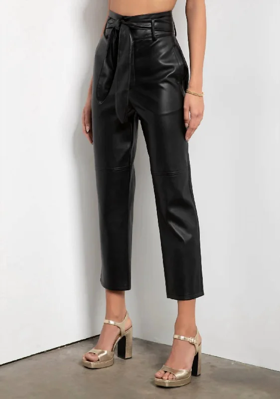 Premium Quality Garments Kimiko Pant In Black