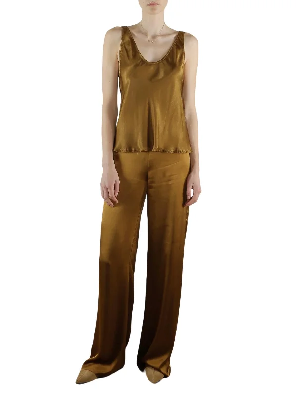 Seasonal Trends Leandra Pant In Tannin