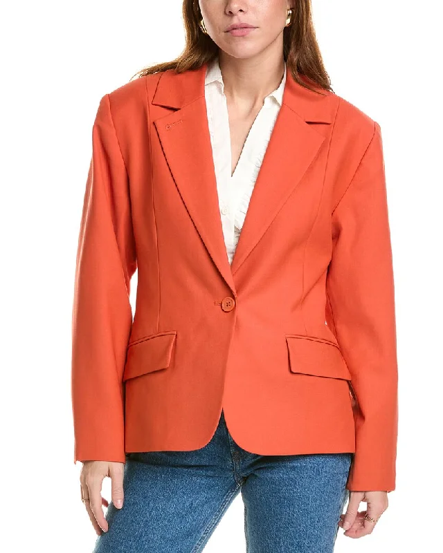 Athleisure Wear Promotion Equipment Acinta Wool-Blend Blazer