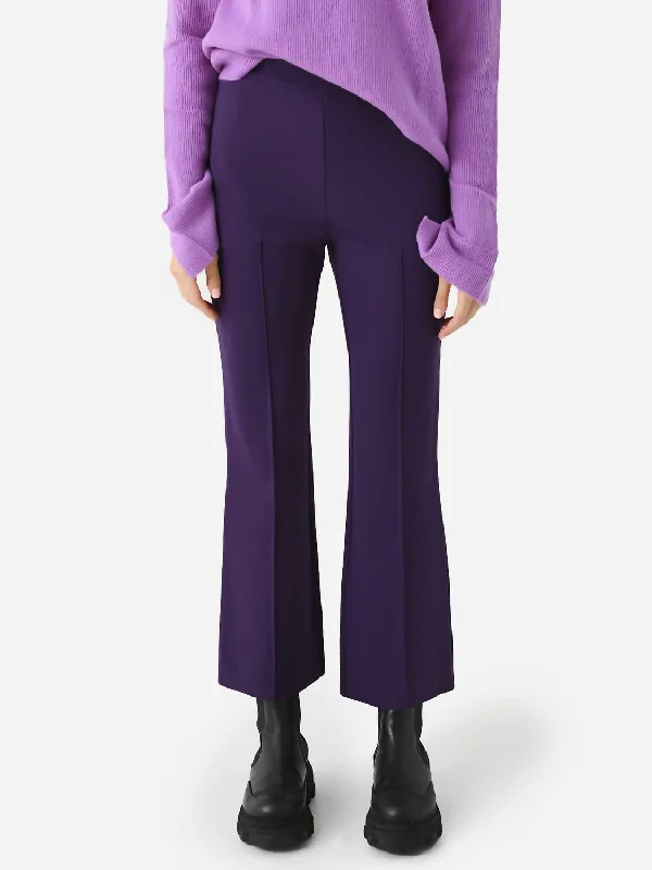 Seasonal Sale Porterfield Crop Flare Pant In Grape