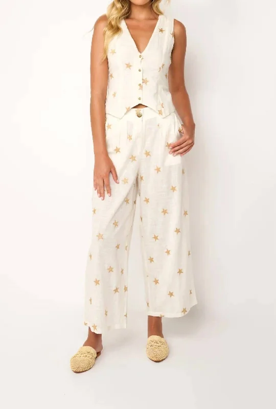 Sophisticated Outfits Soleil Pants In White