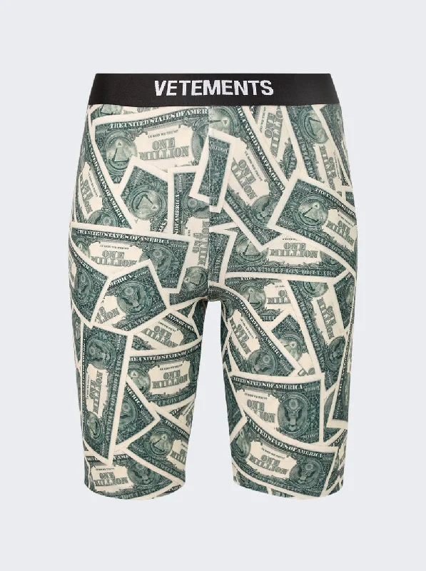 Effortless Style, Endless Impact Vetements Million Dollar Cycling Shorts Green