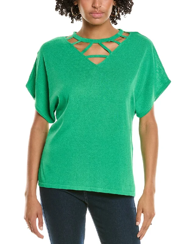 Fashion Forward Joseph Ribkoff Cutout Sweater