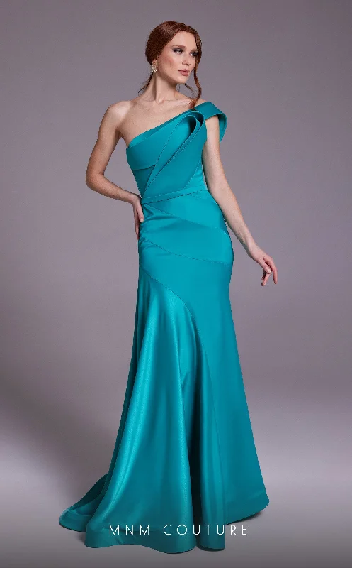 The Latest Fashion Trends MNM Couture N0543 Fitted Evening Gown Long Formal Dress