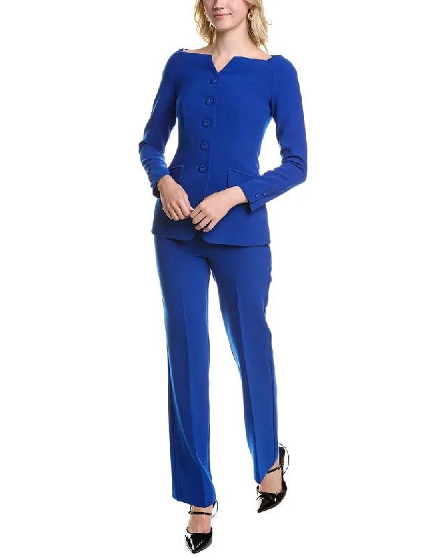 Eco Friendly Fashion Sale Carla Ruiz 2pc Jacket & Trouser Set