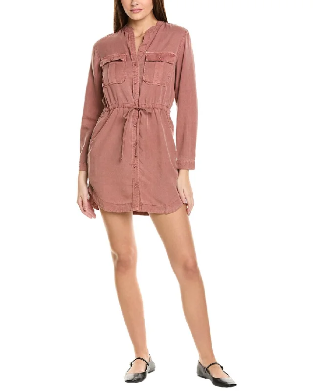 Eclectic Fashion Bella Dahl Flap Pocket Shirtdress