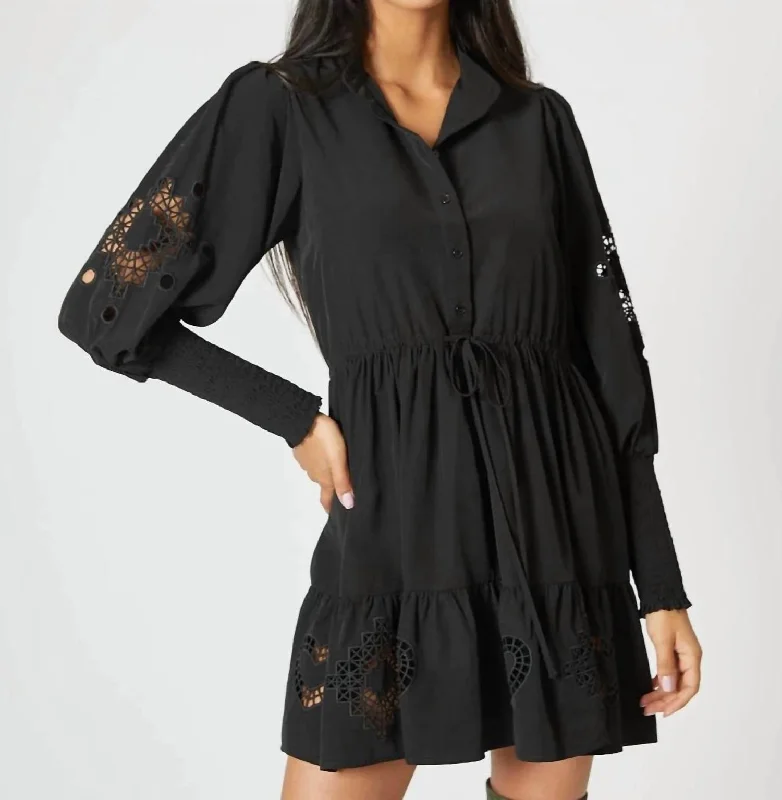 Day To Night Styles Brooke Dress In Black