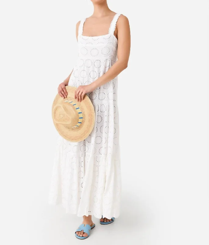 Summer Fashion Joni Dress In White