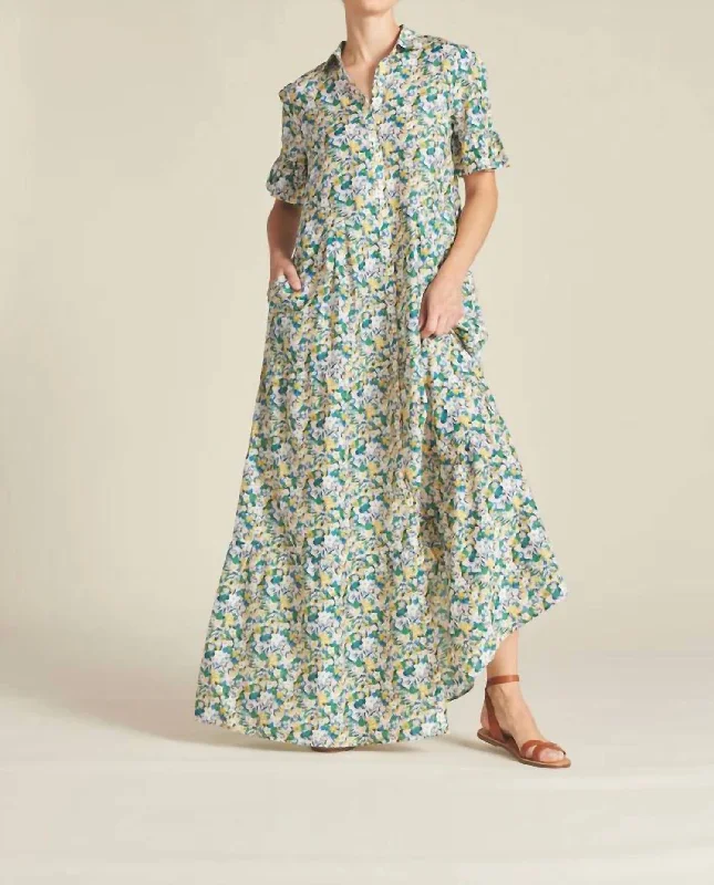 Massive Selection Sale Martine Dress In Calma Bloom