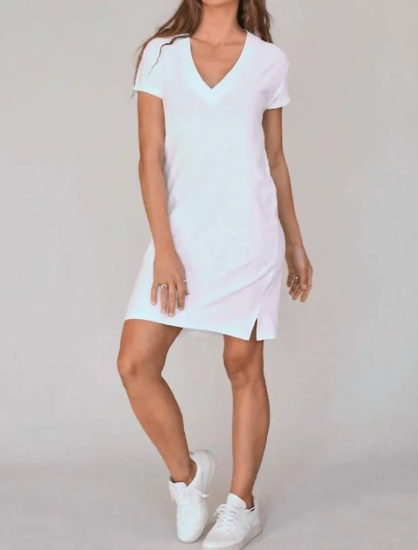 Sophisticated Style Opal Dress In White