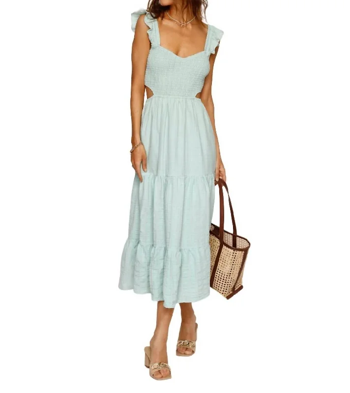 Relaxed Fashion Rania Dress In Mint